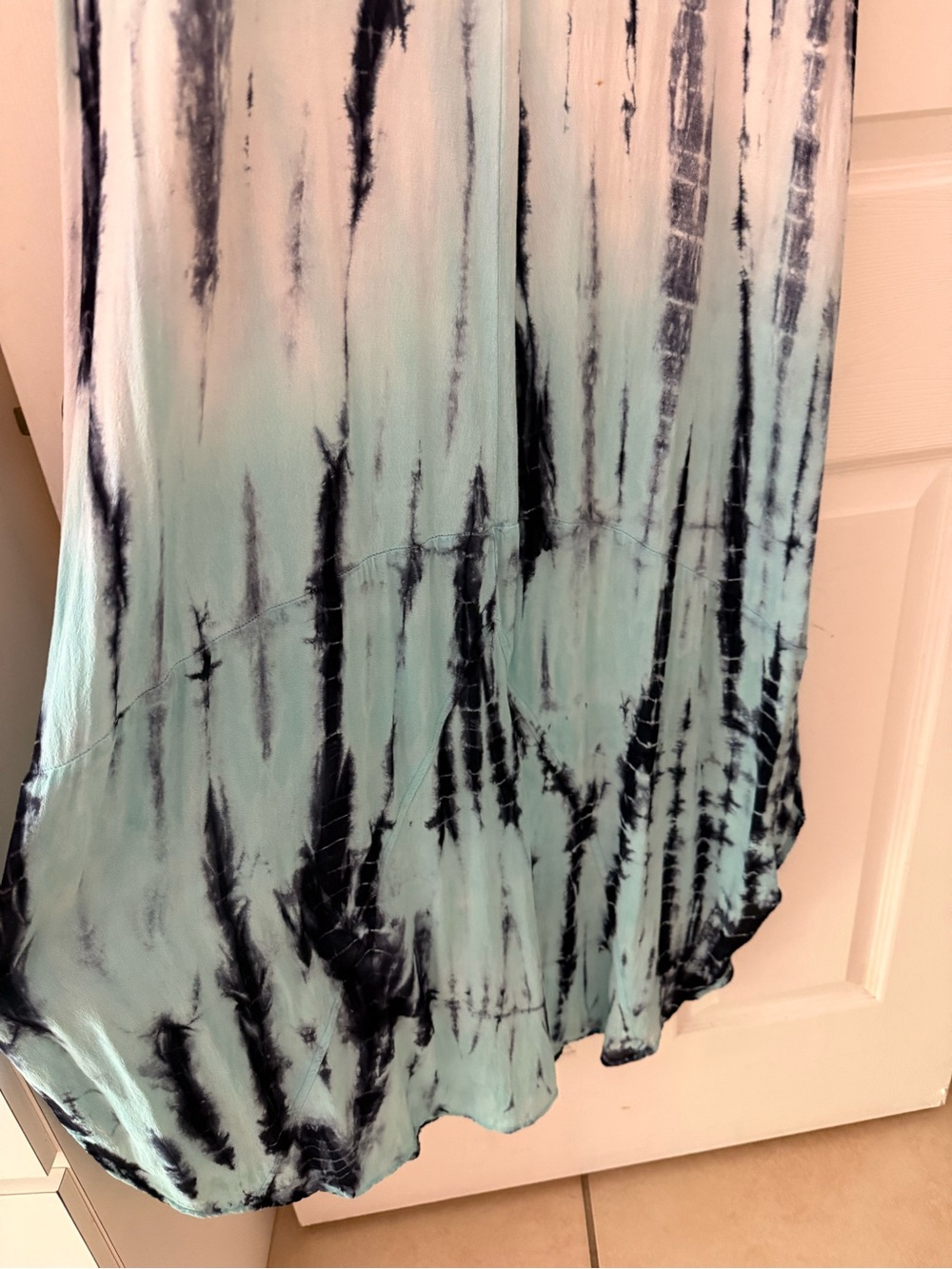 XCVI Mindset Tie Dye Print Maxi Dress Lagenlook size L - Picture 5 of 9